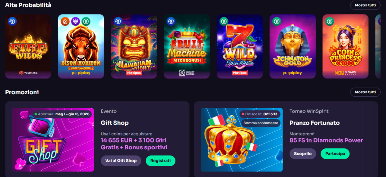 WinSpirit Casino